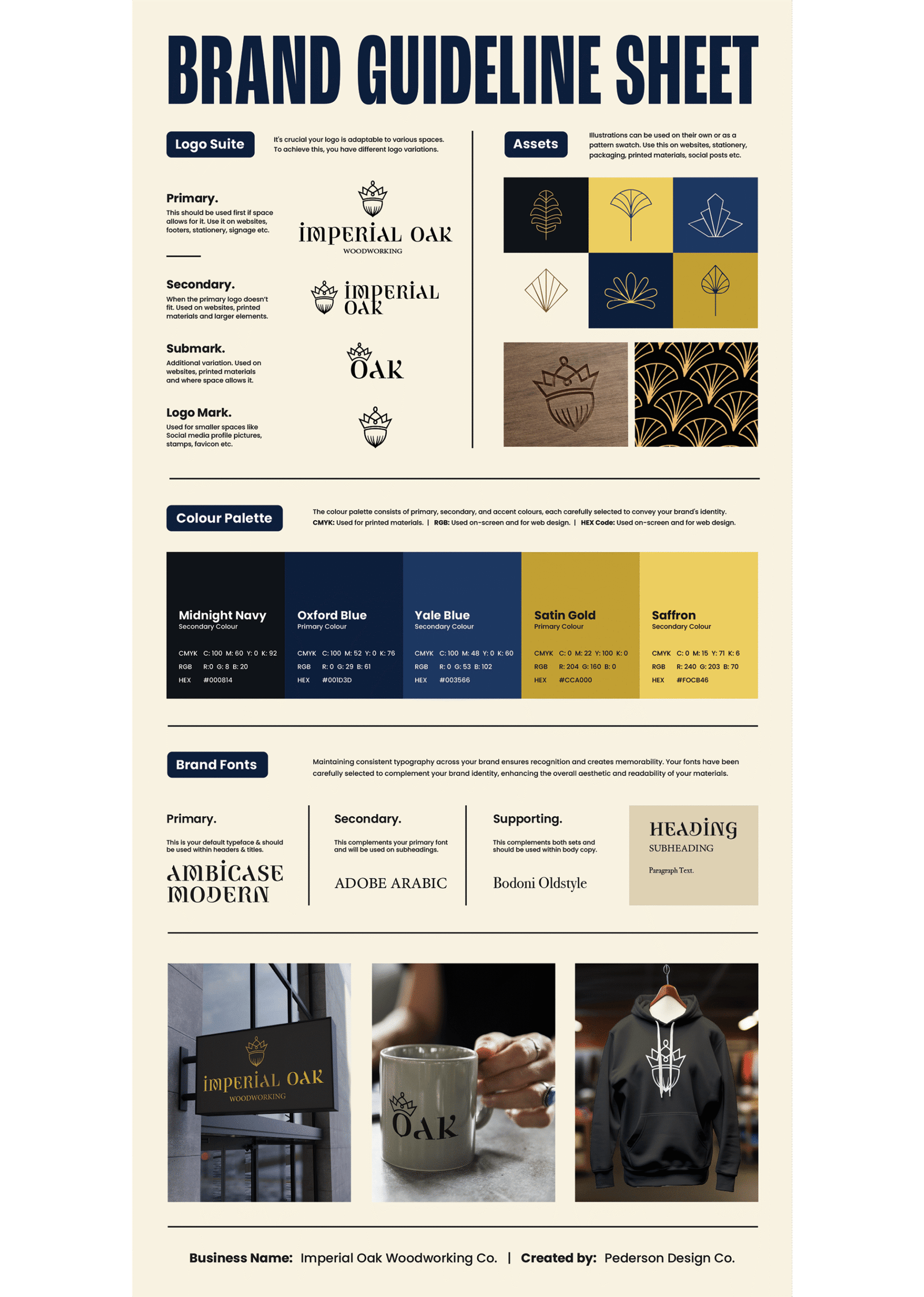 Imperial Oak Brand Guidelines